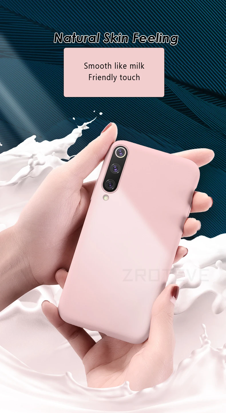 Чехол s для Xiaomi mi 9 8 чехол ZROTEVE ярких цветов мягкий жидкий силиконовый чехол для Xiaomi mi 9 mi 9 8 SE Pro Lite чехол Новинка