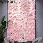 Искусственный цветок 60x40 см, украшение на стену, дорожная Гортензия, пион, роза, коврик, свадебная АРКА, павильон, углы, украшение, Цветочный