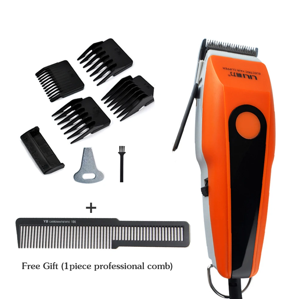 Профессиональная машинка для стрижки волос проводная стальная 220 В|Триммеры