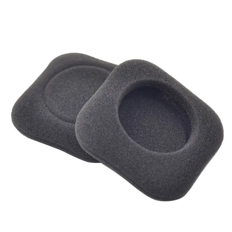 2 шт. мягкие поролоновые накладки на наушники Logitech H150 H130 H250 H151 (черные)