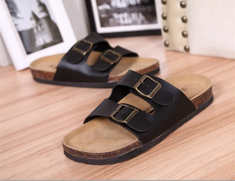 

Shoes Ladies' Slippers Summer Clogs Woman Low Luxury Slides Beach Flat Soft Designer PU Fabric Rome Casual Hoof Heels Leisure