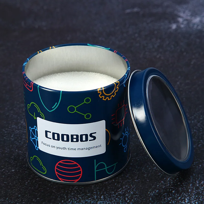 Роскошная Подарочная коробка круглая из сплава для наручных часов модная