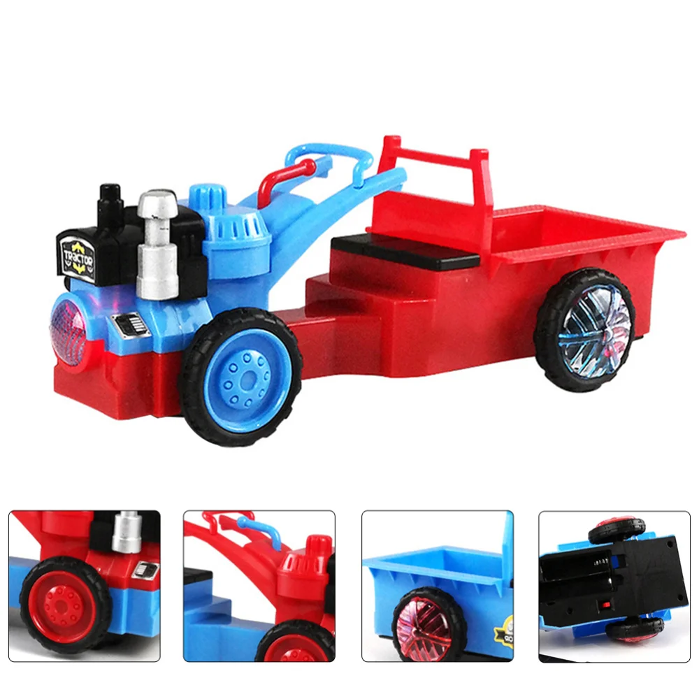 

1 Pc Funny Tractor Model for Children Durable Tractor without Battery