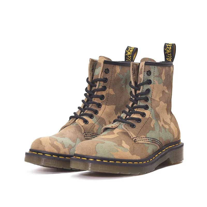 

Mannar 2021 summer new thin Martin boots women's camouflage single shoes British style versatile thick soled short bo