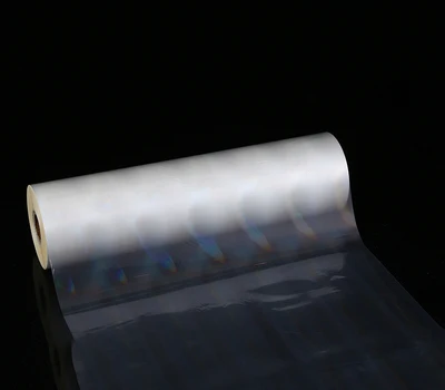 Прозрачная ламинирующая пленка для образцов шириной 3 метра 31 см на клеевой