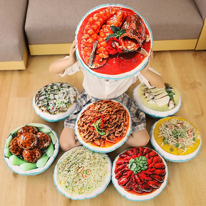 Реалистичная имитация подушка в виде еды чучела плюшевых игрушек продуктов