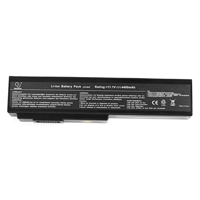 Golooloo 6 ячеек Φ M51Va M51Vr X55Sa X55Sr X55Sv X57 G50 X57VN 15G10N373800 90-NED1B2100Y Аккумулятор для ноутбука Asus |