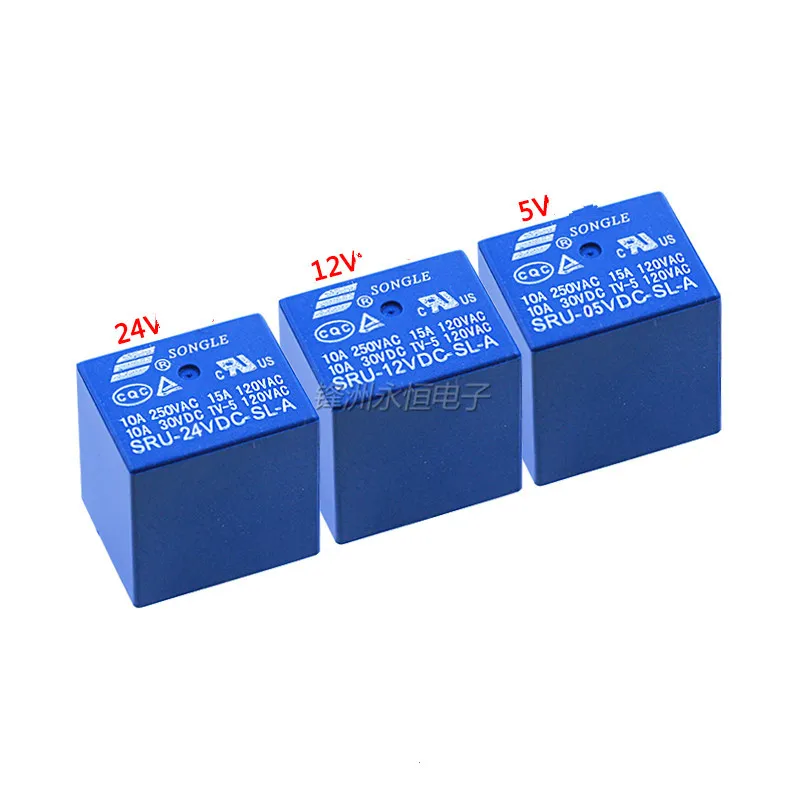 SRU- 05V 12V 24vdc-sl-a-sl-c 4-pin / 5-pin 15A T70 relay | Relays