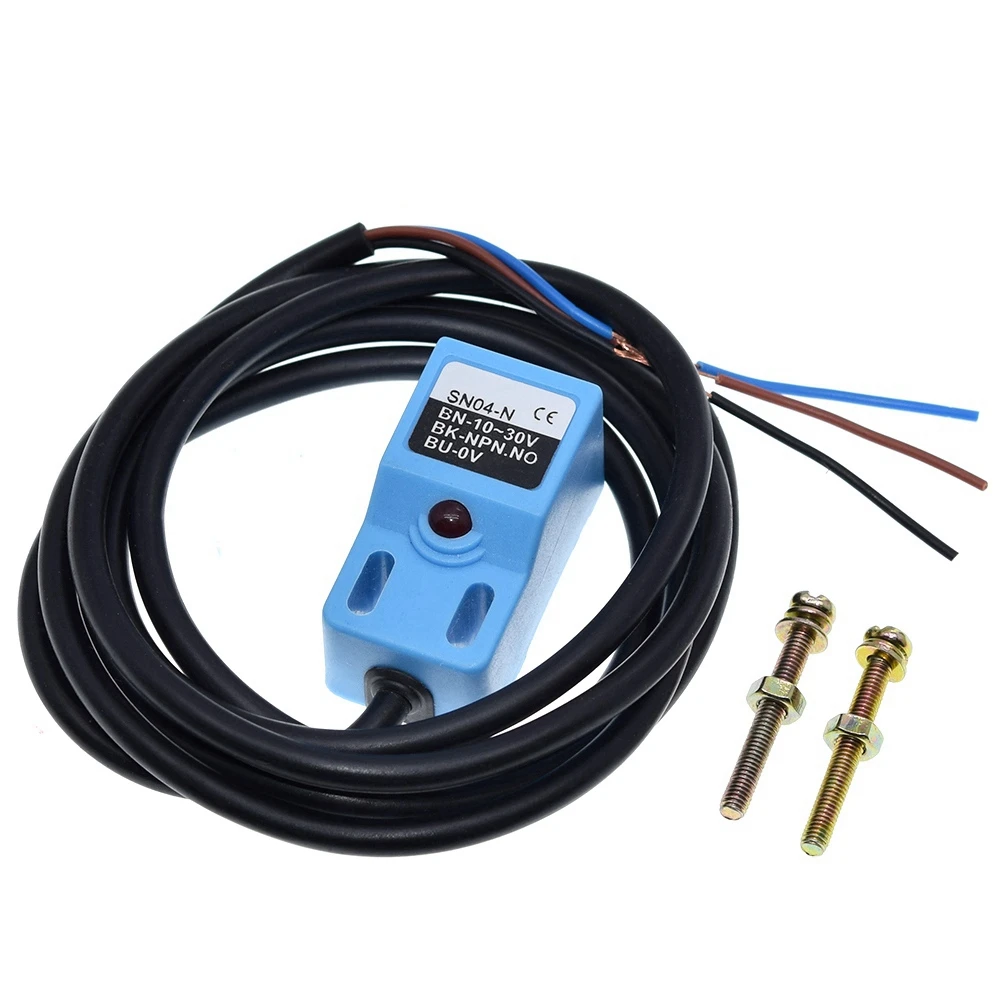 Шэньян SN04 N N2 DC NPN NO NC 4 мм 10 30V Индуктивный бесконтактный Сенсор контрольный