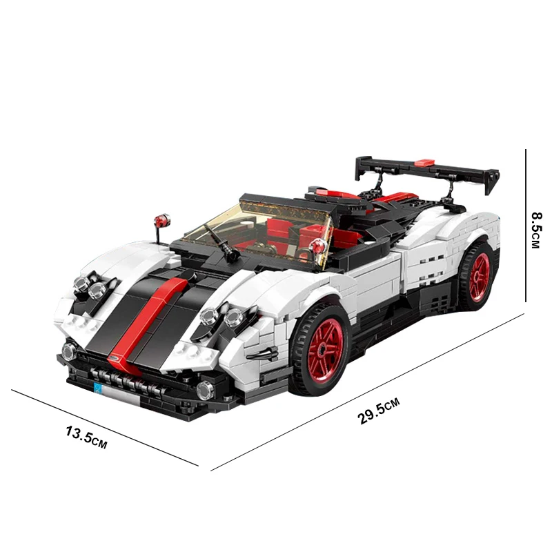 13105 Креативная идея серии Pagani Zonda Five Roadster совместимые со стандартными блоками Bulding