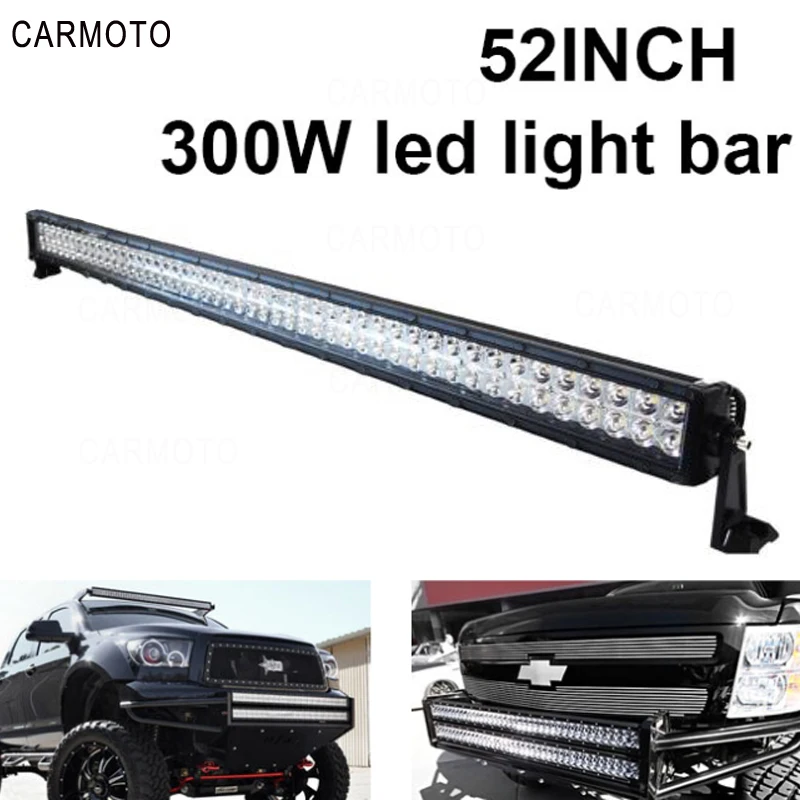 C 1pcs Для Jeep Wrangler JK 07-15 комплект 52 ''/22 дюймов+ 3 дюйма светодиодный свет фары головного света+ лобовое стекло монтажные кронштейны для Lada uaz4x4 Hummer H1H2 для Volkswagen carmoto - Цвет: C 1pcs