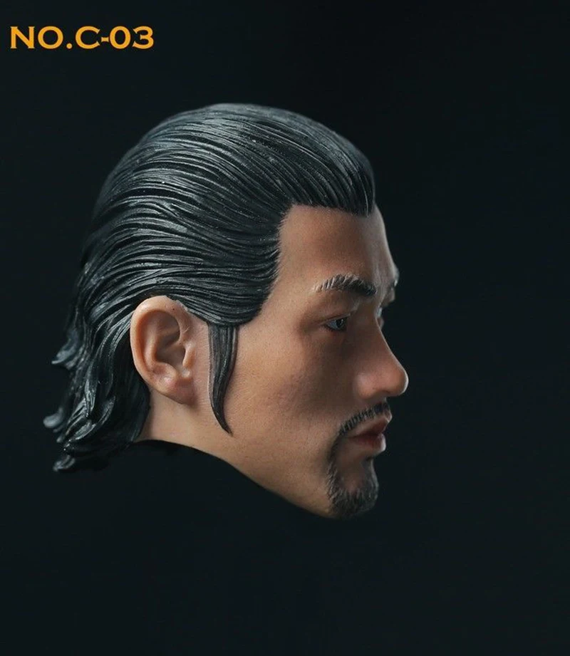 

IN STOCK 1/6 C-03 Asian Actor Head Sculpt With Hat&Axe Fit 12'' Male Figure Doll