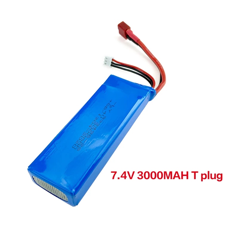 

Аккумулятор высокой мощности 3000 мА · ч, 7,4 В, для автомобиля WLtoys 1:12, 124018, 124019