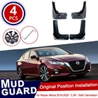Для Nissan Altima L34 2019-2020 6th 6 Брызговики для колес автомобиля крыло переднее заднее аксессуары