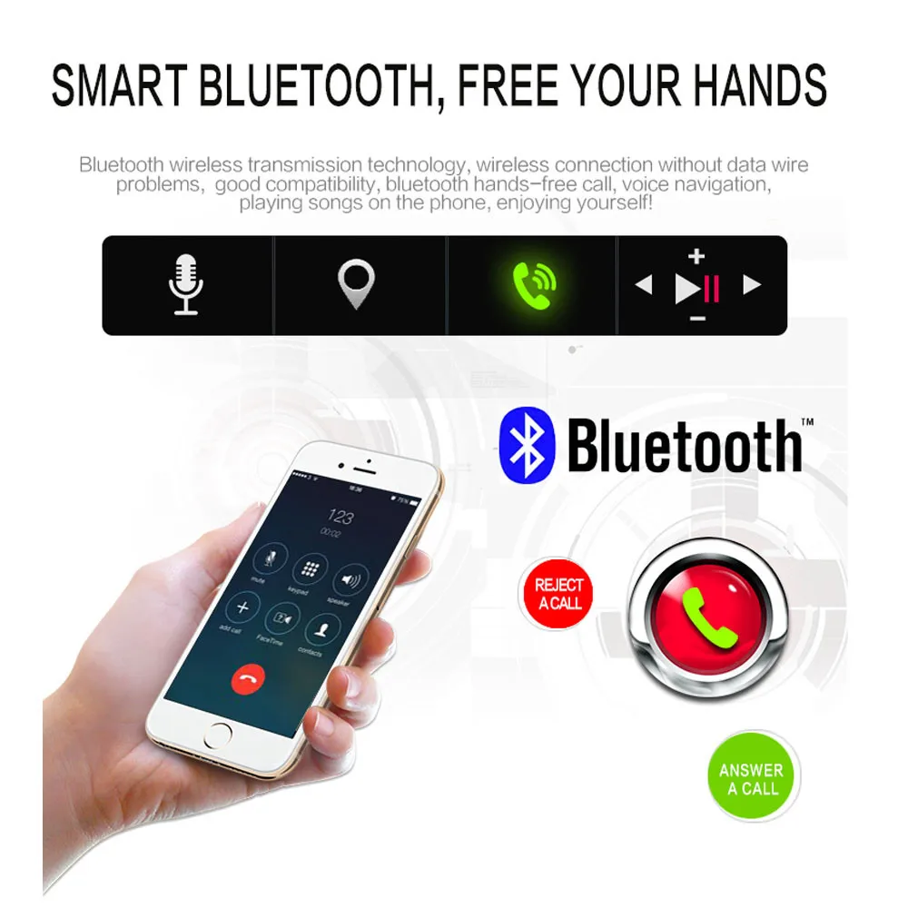 Новинка 4019B Автомагнитола 1 Din аудио стерео USB AUX TF карта FM Bluetooth радиостанция MP3