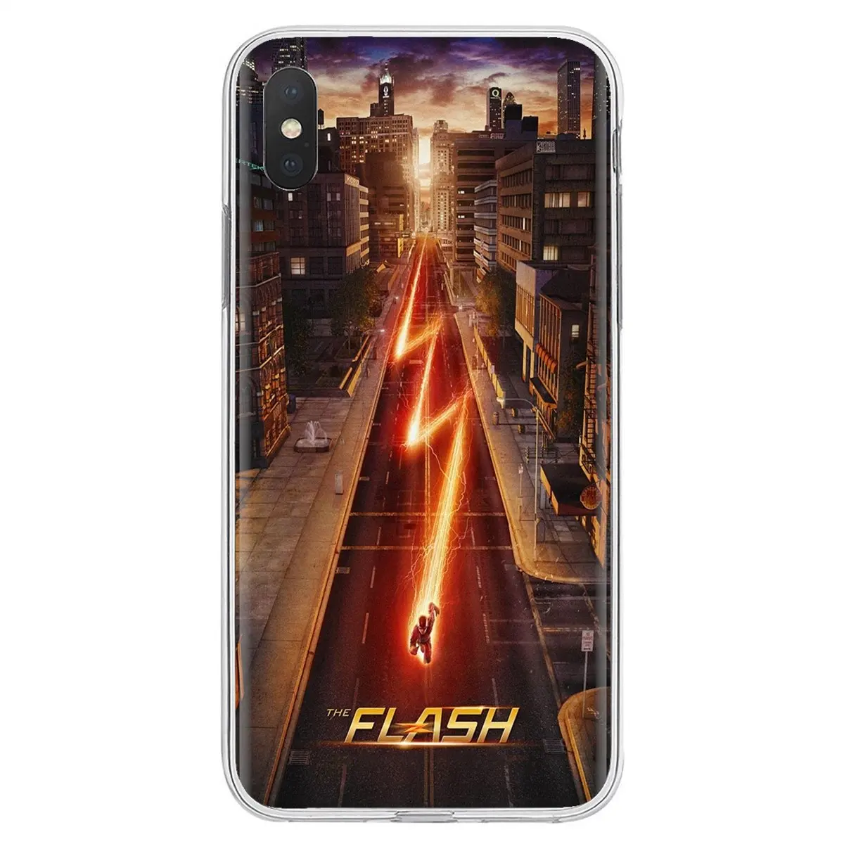 Мягкие чехлы модная вспышка для ТВ-серии The flash log Xiaomi Redmi 4A 7A S2 Note 8 3 3S 4 4X 5 Plus 6 7 6A Pro