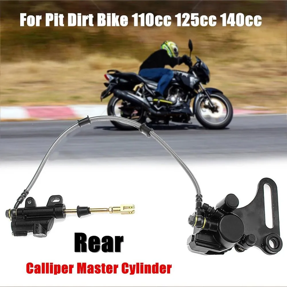 

1pcs Rear Foot Hydraulic Brake Pump Aluminum Alloy Black Motorcycle Brand New Practical