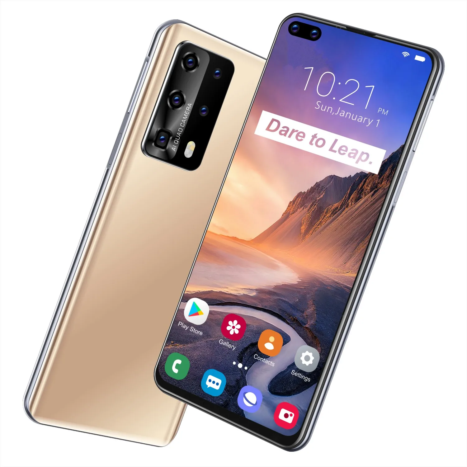 

P49 Pro 2021 Newest 8CORE 256GB 5G Smartphone 7.2 inch Left 10 core 4G network Mobile Phones Android 9.1 4800mAh Battery