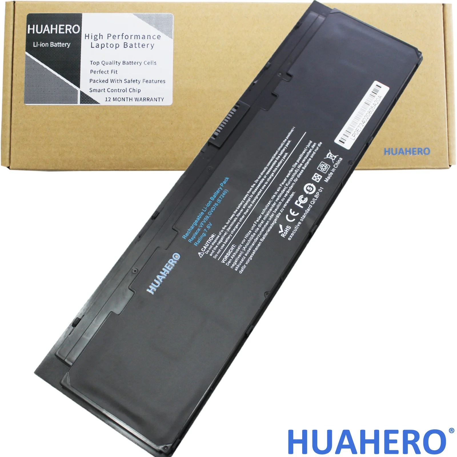 HUAHERO Батарея для Dell Latitude E7240 E7250 ноутбук VFV59 F3G33 KKHY1 451 BBFW BBFX WD52H J31N7 PT1 W57CV GVD76 HJ8KP