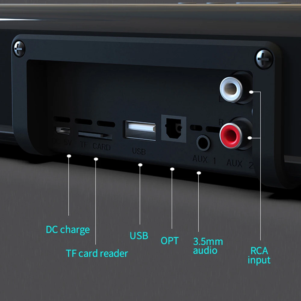 Беспроводной Bluetooth Саундбар Altoparlante ТВ домашний кинотеатр audio surround с telecomando