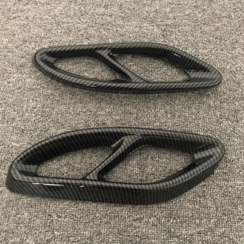 AU04-углеродного волокна Задний Выхлопной Трубы палка отделкой вытяжная панель