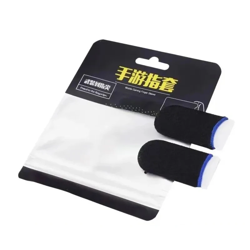

Gaming Finger Sleeve Game Controller Sweatproof Gloves Breathable Fingertips For Mobile Games Touch Screen Finger Cots Cover