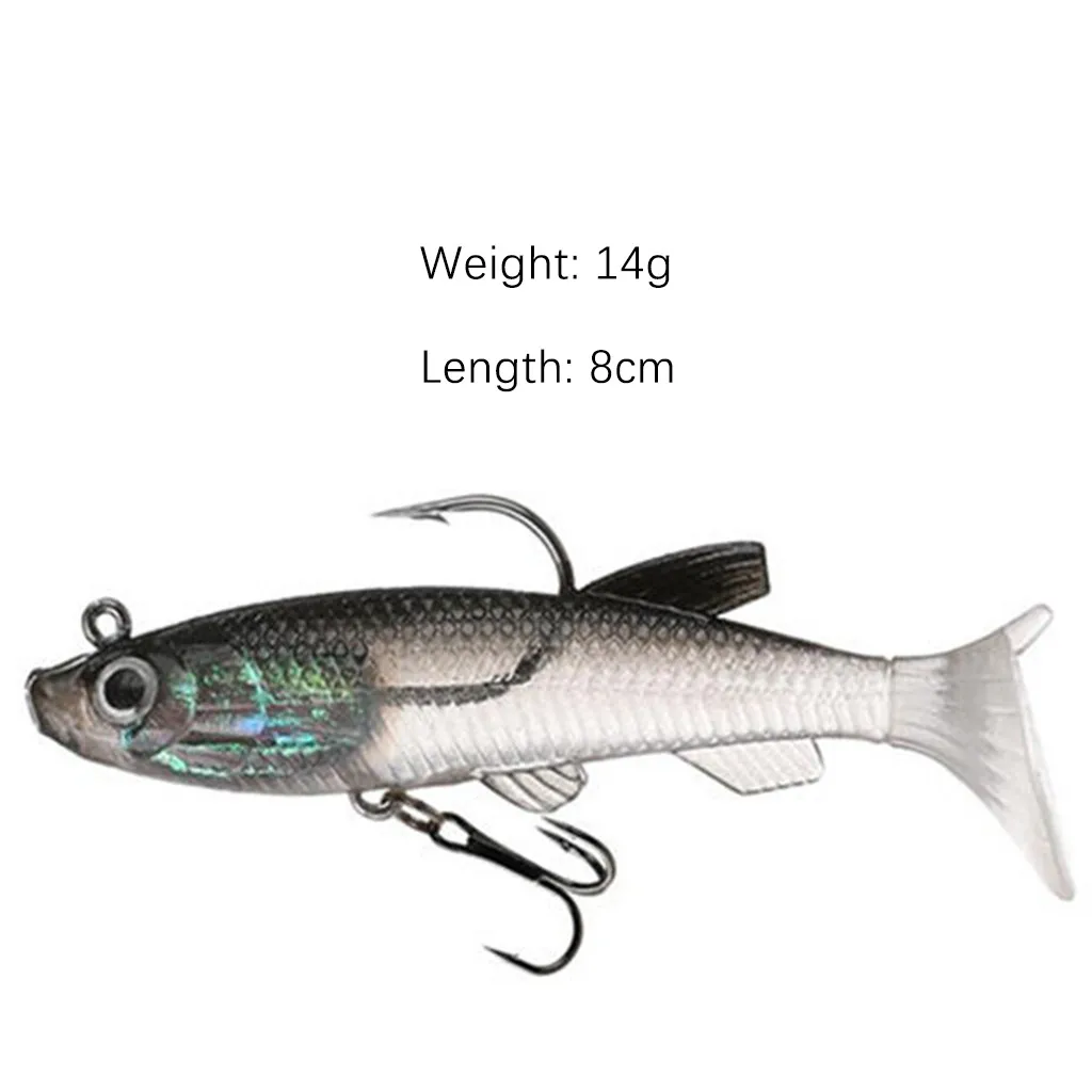 5 шт. приманка с крючком плавающие тонущие приманки для рыбной ловли