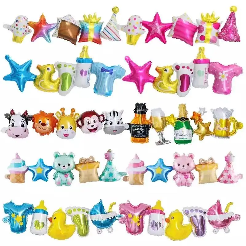 10 шт. Детские шары в виде бутылки с молоком | Дом и сад