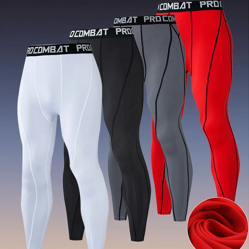 

Men's tights, sports training tights, fitness pants, basketball pants, running pants, fast drying high elastic football pants.