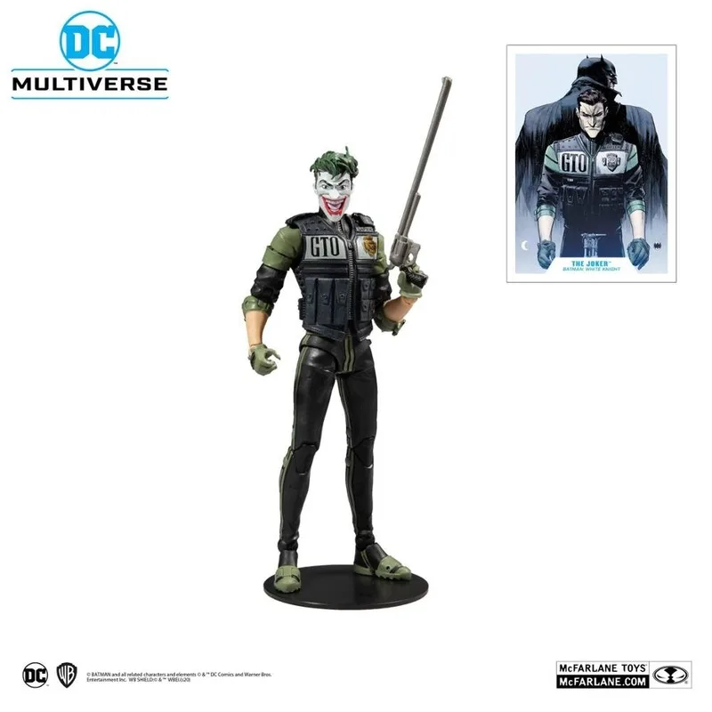 

McFarlane Pale Knight Joker Articulated Action Figure Collection Model Toys Doll Gift 7Inch 18cm