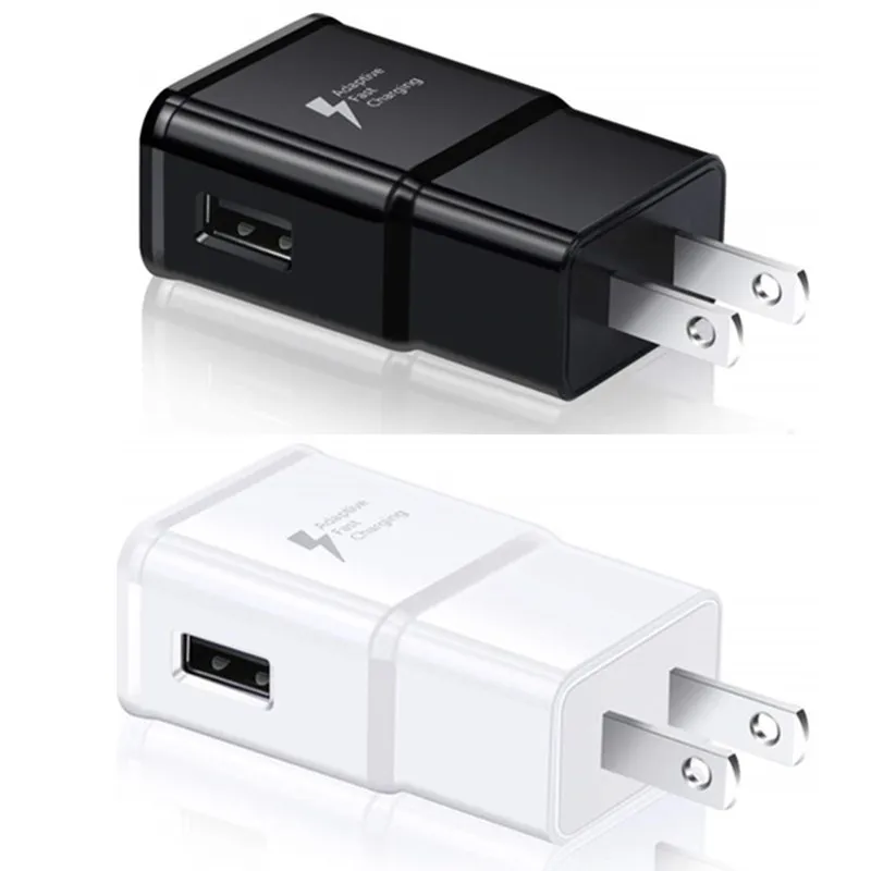 Быстрое Адаптивное настенное зарядное устройство 2A дорожный адаптер питания с