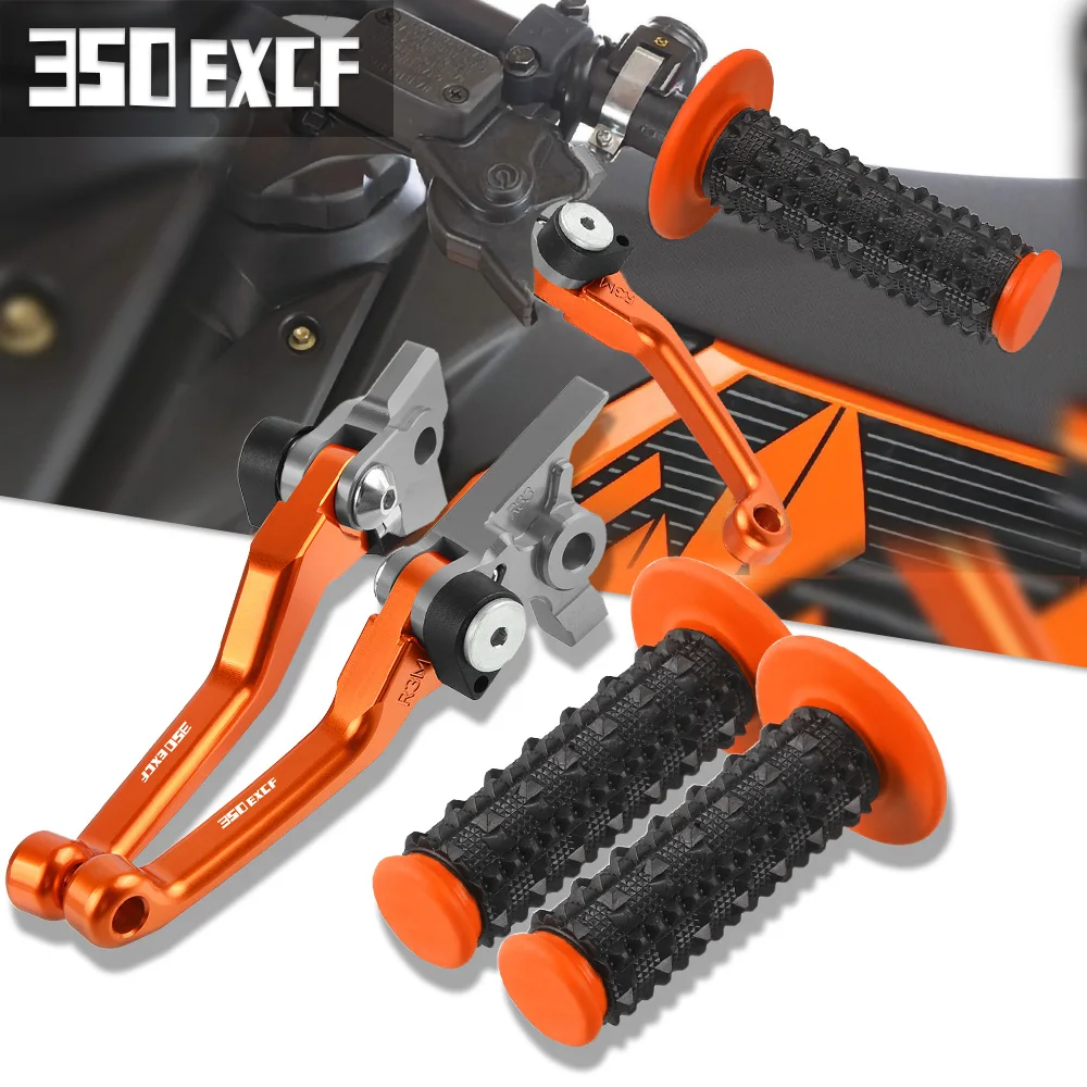 

FOR 350EXCF 350 EXC-F 2014 2015 2016 2017 2018 2019 2020 2021 Motocross Handle Grips Handlebar Dirt Bike Brake Clutch Levers