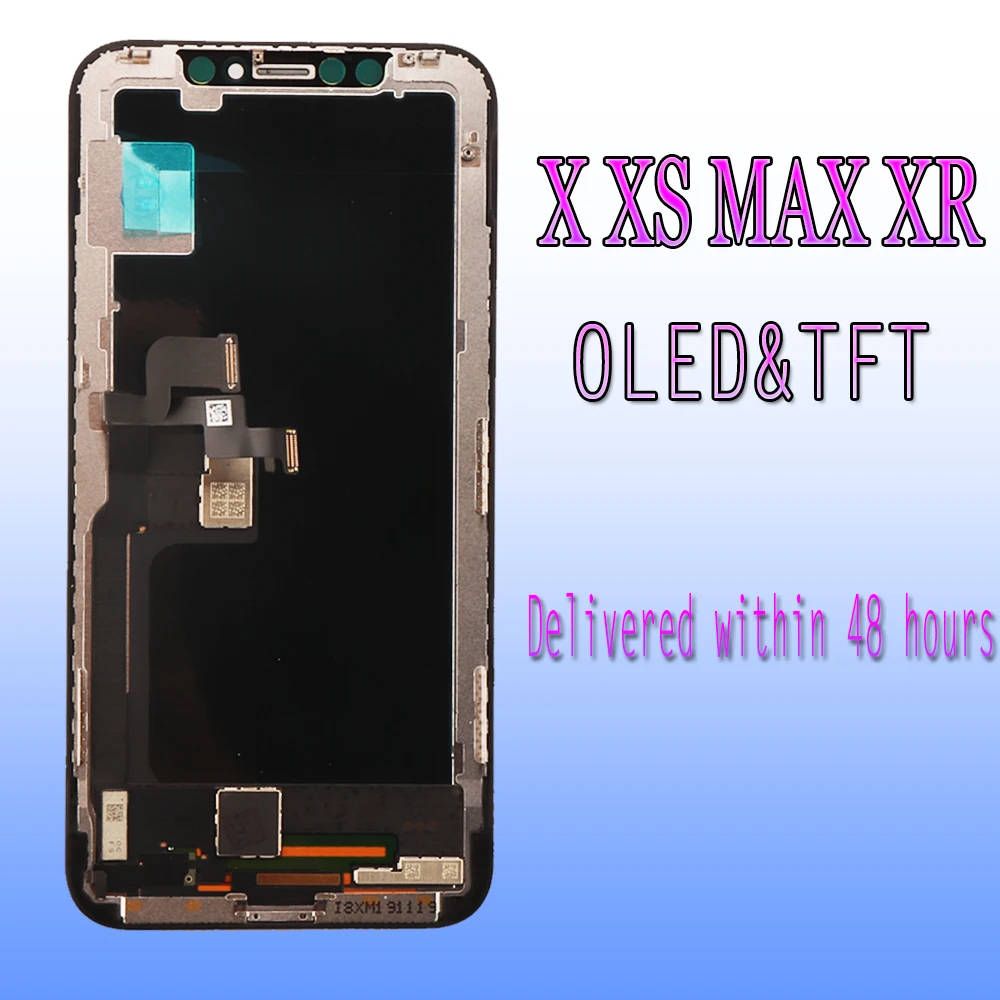 100% протестированный сменный ЖК дисплей AAA +++ для iPhone X XS MAX XR сенсорный экран с 3D