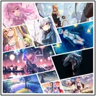 Алмазная живопись аниме 5D в японском стиле, цветная Униформа горничной, школьная форма с изысканными фигурками, декоративные картины