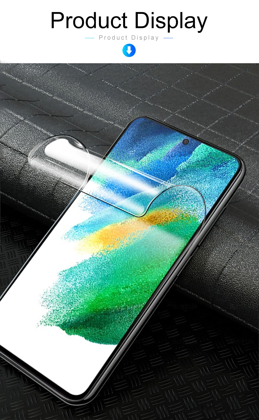 

6-in-1 Hdrogel Film Screen Protector For Samsung Gaxaly S21 FE 5G s 21 21fe S21fe Safety Camera Lens Protective Full Cove Glass