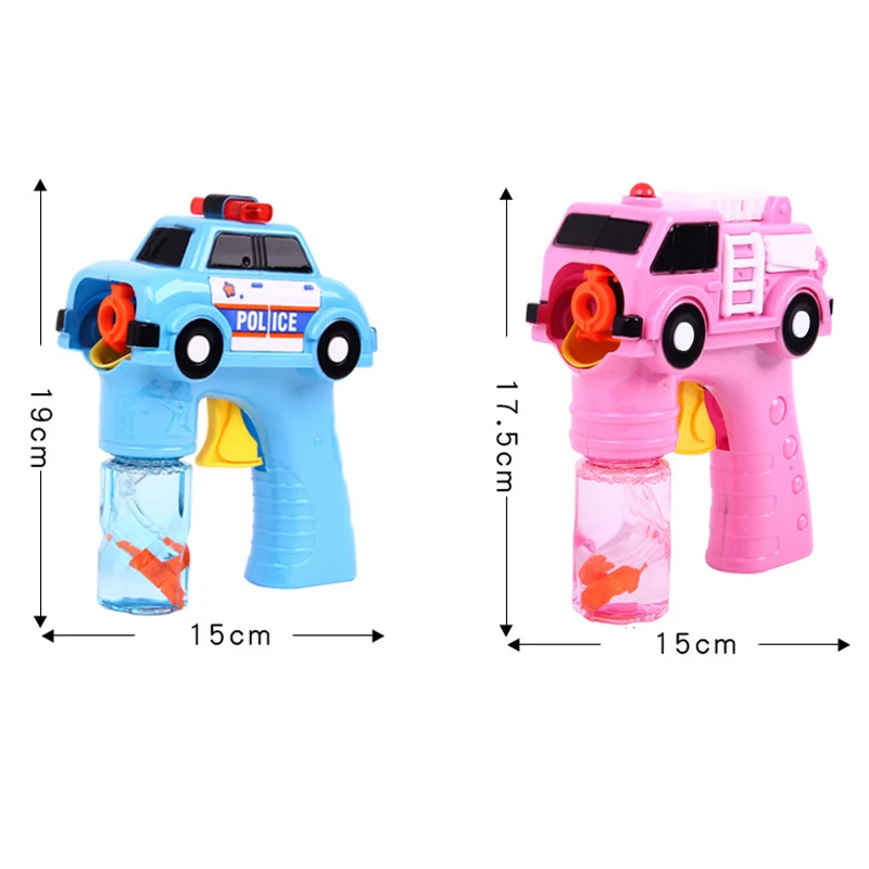 

Summer Funny Magic Bubble Blower Machine Electric Automatic Bubble Maker Gun with Mini Fan Kids Outdoor Toys Wedding Supplies
