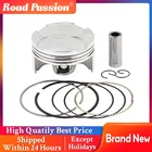 Запчасти для мотоциклов Road Passion, 1  4 комплекта, комплект поршневых колец 67  68 мм для HONDA CBR600 F5 2006 13101-MEE-000
