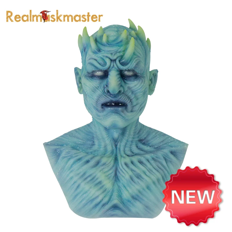 Реалистичная силиконовая маска ночного короля Realmaskmaster на Хэллоуин для мужчин