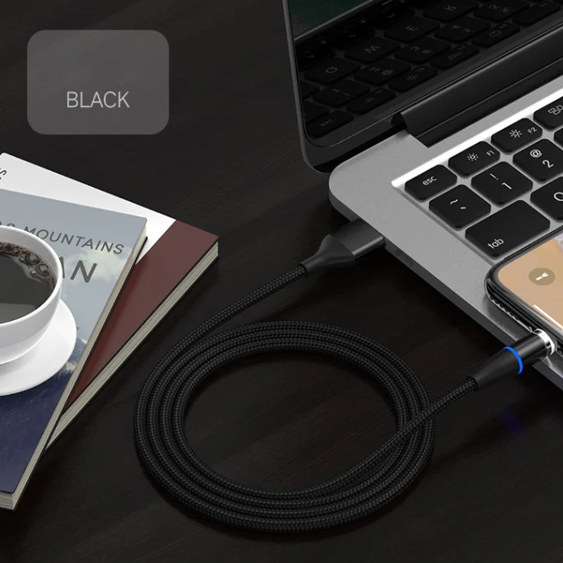 Tutew USB Type C светодиодный кабель для Samsung S10 S9 Quick Charge 3 0 телефона быстрой зарядки