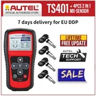 Диагностический инструмент Autel MaxiTPMS TS401, 433 МГц, 315 МГц, датчик давления в шинах