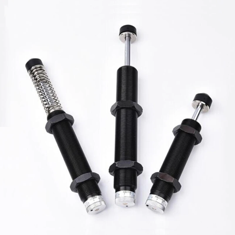 

Pneumatic Hydraulic Shock Absorber Adjustable Hydraulic Buffer AD series AD1410 AD1412 AD1416 AD2016 AD2525 AD3625