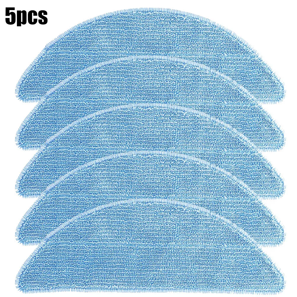 

5 * Mopping Pad Pack Fitment: For Ecovacs DEEBOT OZMO U2/U2 Pro Vacuum Cleaner Washable Cleaning Cloth Replacement Tools