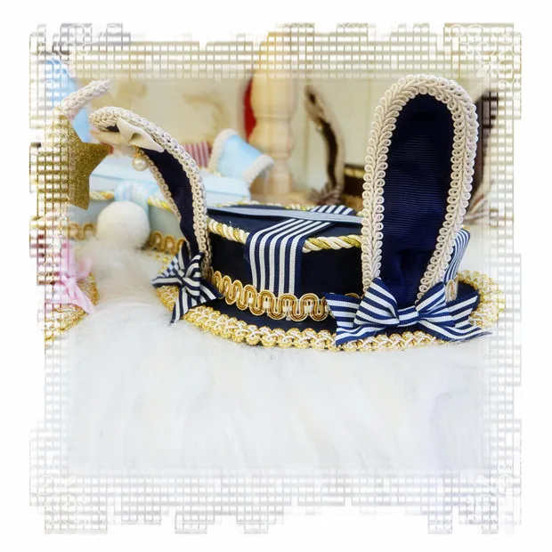 Миниатюрная шляпа для косплея Алиса в стране чудес | Тематическая одежда и