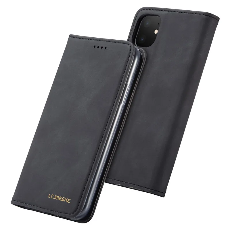 Для iPhone 11 чехол для iPhone 11 Pro Max чехол кожаный бумажник чехол для телефона для iPhone 11 Pro Чехол откидной Магнитный кожаный чехол