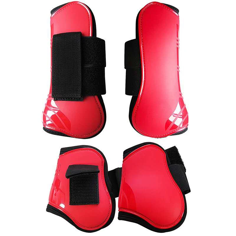 Equestrian supplies Horse shin guards Front Hind Leg Boots Leggings Equine Guard Tendon Protection hoof | Спорт и развлечения