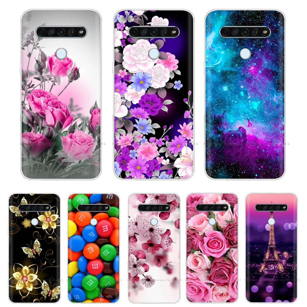 

Case for LG Q61 Case Cover Silicone Soft TPU Back Cover for LG K61 Q 61 LGK61 K 61 Coque Capa Bag Skin Shockproof Funny Bumper