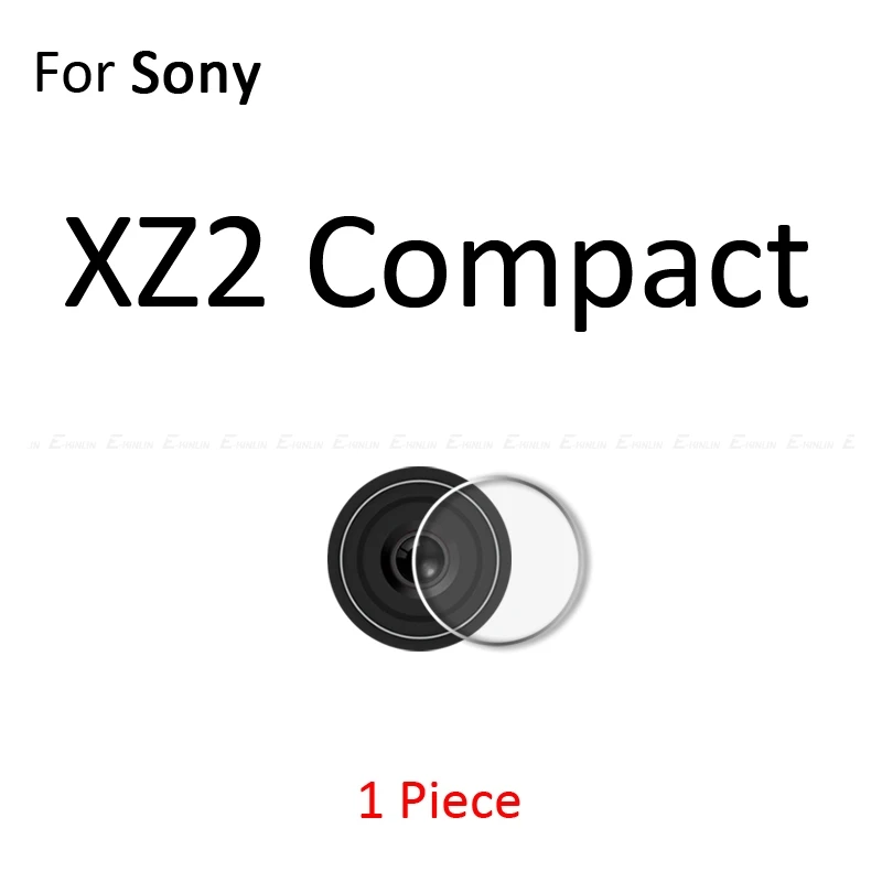 Задняя Защитная пленка для объектива камеры для sony Xperia 1 5 10 L2 L1 XZ3 XZ2 Premium Compact XA2 Plus ультра закаленное стекло - Цвет: For XZ2 Compact