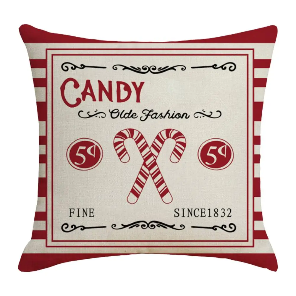 

Christmas Decorative Pillow Easy To Wash Polyester Cushion Soft Throw Pillow For Holidays Gifts Indoor Or Outdoor Farmhouse O
