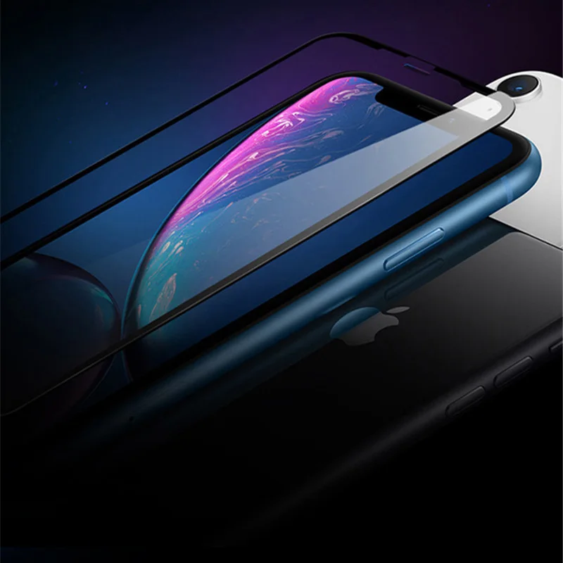 Закаленное стекло с полным покрытием для iphone 11 Pro Max 2019 0 3 мм 9H Защитное экрана X XR Xs