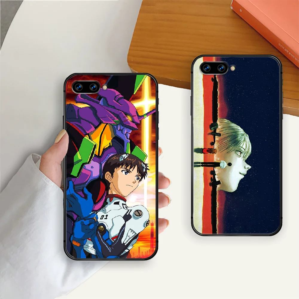 

Anime Genesis Evangelion Phone Case Cover For Huawei 5T 7I 8A 8X 8 9X 9 10 10I 20 30 Honor Nova Pro Lite Black Coque 3D Back